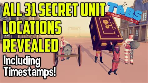 all secret unit locations tabs